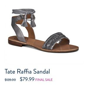 Jack Rodgers Tate Raffia Sandals
